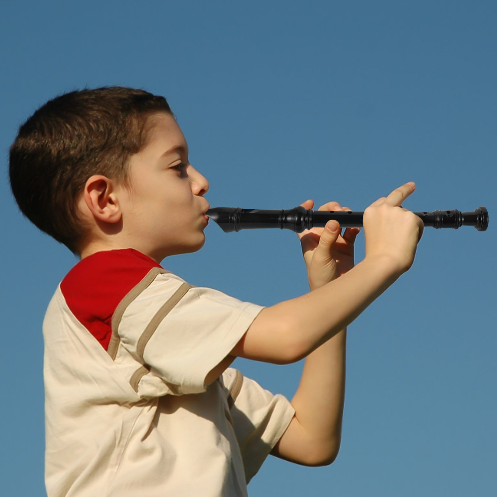 Black Transparent 8 Hole Sopra - Soprano Recorder Plastic review and price